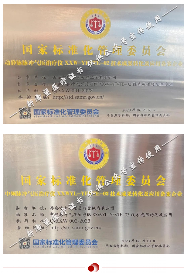 喜報|新希望醫(yī)療產(chǎn)品通過國家標(biāo)準(zhǔn)化管理委員會認(rèn)定